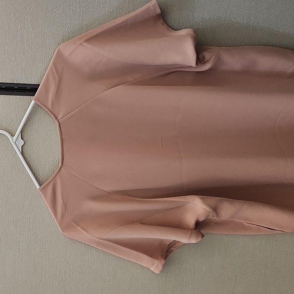 Roucha DEO Short Sleeve VNeck Drape Dress - Picture 7 of 16